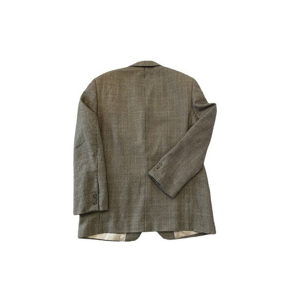 Vintage Wool Touch Men’s Wool Blend Houndstooth Blazer, Size 40R - Picture 5 of 11